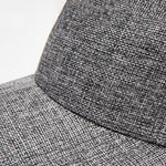 Solid Color Faux Linen Casual Baseball Cap