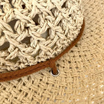 Outdoor Beach Sun Protection Western Cowboy Style Straw Hat