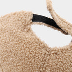 Embroidered Letter Pattern Plush Baseball Cap