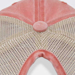 Vintage Distressed Mesh Ponytail Baseball Cap