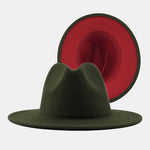 Wide Brim Panama Felt Hat
