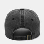 Vintage Letter M Embroidered Washed Distressed Baseball Cap