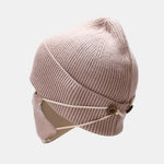 Warm Knitted Hat Face Mask Set Lightweight Ear Cheek Cover