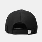 Retro Adjustable Street Style Brimless Docker Beanie Hat