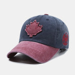Vintage Maple Leaf Patch Baseball Cap