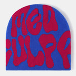 Street Fashion Letter Jacquard Unisex Knitted Hat