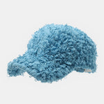 Solid Color Autumn And Winter Plush Fashion Baseball Cap Thick Warm Simple