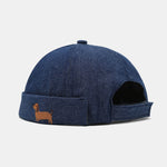 Beanie Hat With Dachshund Embroidery Pattern