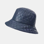 Ultra-light Thick Quilted Solid Color Fisherman Hat