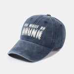 You Might Be Drunk Print Washed Baseball Cap