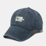 Vintage Oil Painting Genesis Print Baseball Cap