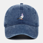Dove Embroidered Washed Baseball Cap