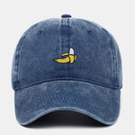 Banana Embroidery Baseball Cap