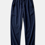 Textured Contrast Cuban Shirt & Straight Leg Pants