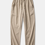Textured Contrast Cuban Shirt & Straight Leg Pants
