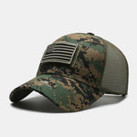 American Flag Patch Embroidered Baseball Cap