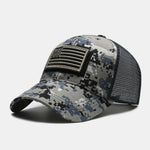 American Flag Patch Embroidered Baseball Cap