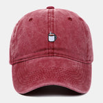 Coffee Embroidery Casual Adjustable Baseball Cap