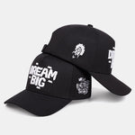 Dream Big Embroidery Baseball Cap