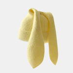 Cozy Knitted Bunny Ears Beanie Hat