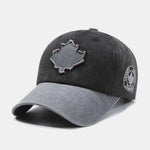 Vintage Maple Leaf Patch Baseball Cap