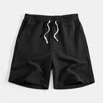 Striped Jacquard Sleeveless Hooded T-Shirt & Shorts