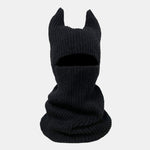 Solid Unisex Warm Winter Funky Rabbit Ear Knit Beanie Hat