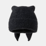 Cozy Knitted Bunny Ears Beanie Hat