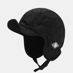 Winter Thickened Plush Warm Earflap Hat Reversible Design For Wearing On Both Sides