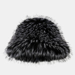 Autumn And Winter All-match Cold-proof Plush Bucket Hat