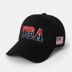 USA Embroidered Trucker Baseball Cap
