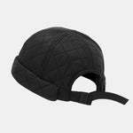 Solid Color Simple Lightweight Soft Down Cotton Warm Melon-shaped Hat