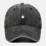 Coffee Embroidery Casual Adjustable Baseball Cap