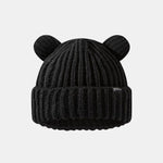 Cute Little Bear-shaped Warm Knitted Hat