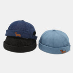 Beanie Hat With Dachshund Embroidery Pattern