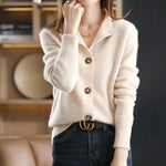 ELARA��� | Luxe Buttoned Sweater