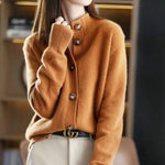 ELARA��� | Luxe Buttoned Sweater
