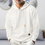 Men's Casual Solid Color Long Sleeve Hoodie