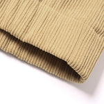 Relax Fit Quarter-Zip Corduroy Hoodie