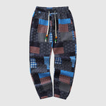 Felix Grant Patchwork Print Drawstring Pants