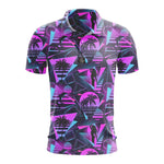 Felix Grant Printed Golf Polo Shirt