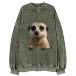 Meerkat  - Vintage Sweatshirt