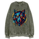 Alpha Wolf Leader  - Vintage Sweatshirt