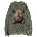 Rhinoceros  - Vintage Sweatshirt