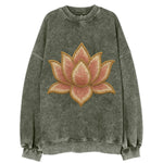 Lotus Flower - Vintage Sweatshirt