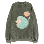 Aqua Hedgehog - Vintage Sweatshirt