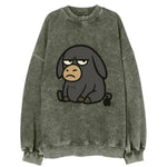 The Donky Judging Silently - Vintage Sweatshirt