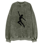 Modern dancer reaching skyward - Vintage Sweatshirt