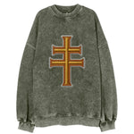 Patriarchal Cross - Vintage Sweatshirt