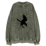 Hawk diving for prey - Vintage Sweatshirt